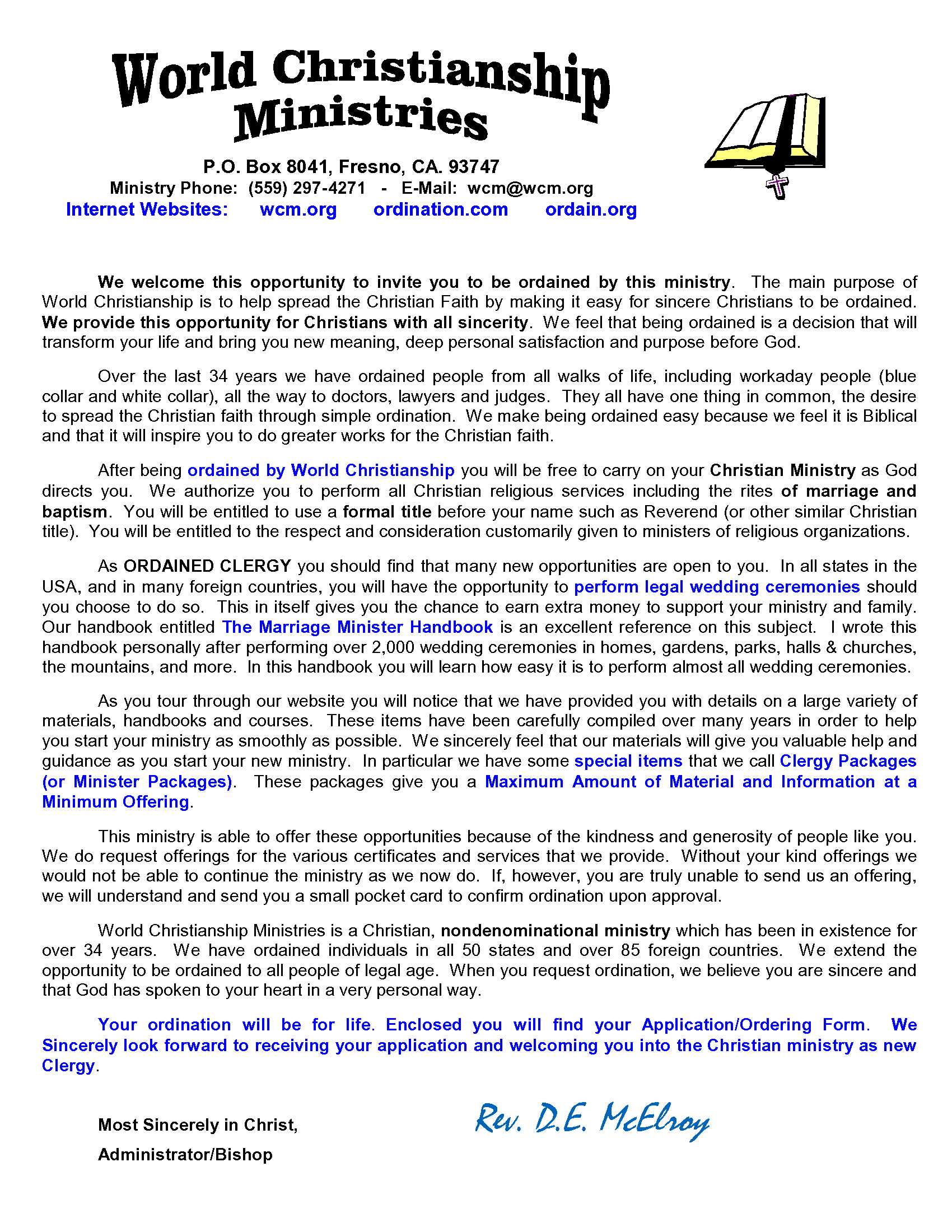 gen info letter