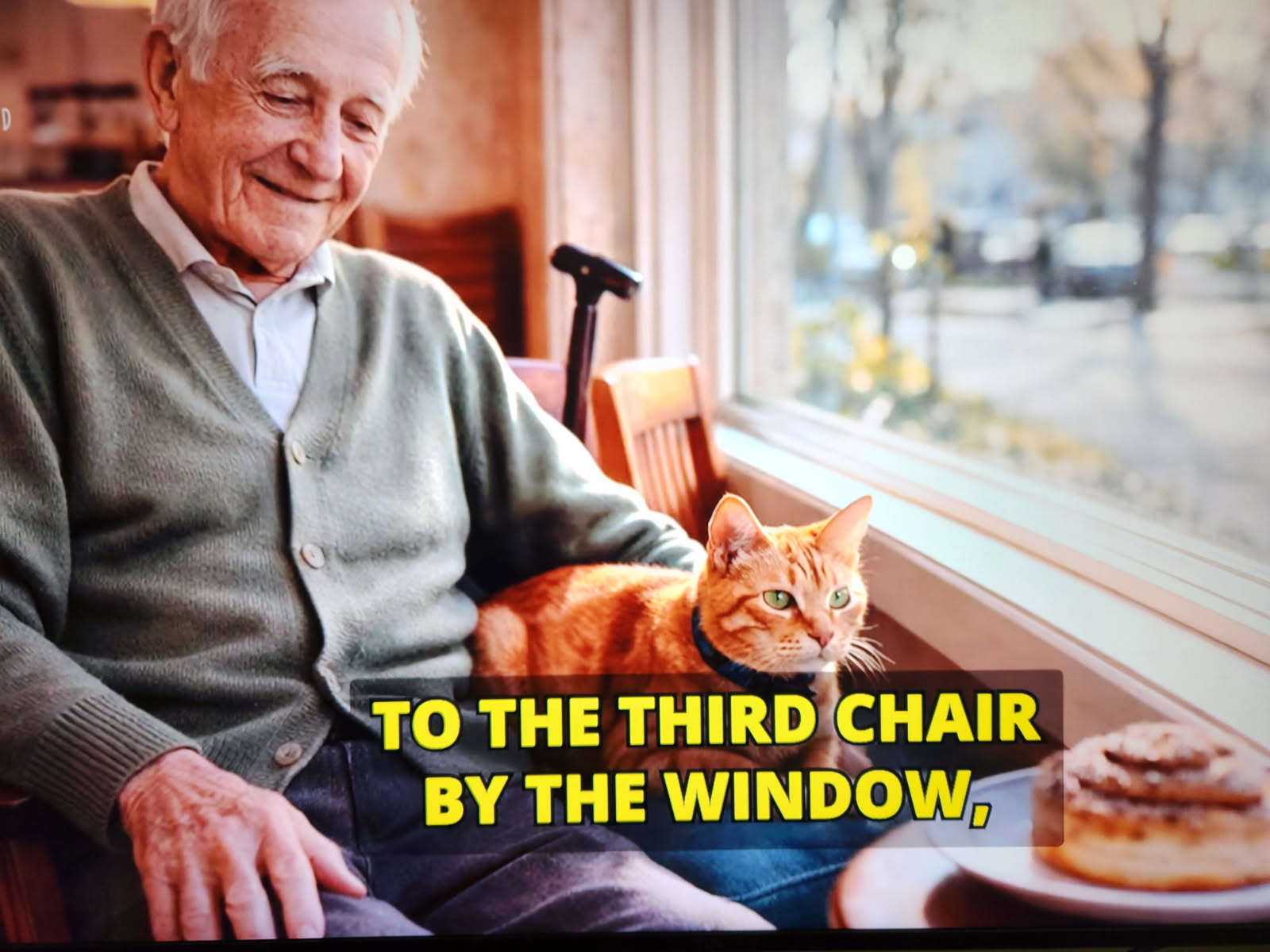 cat and owner
                    begin again morning ritual