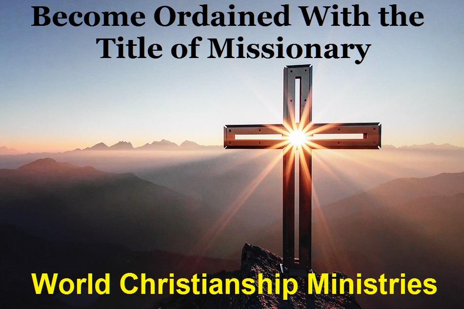 title of missionary