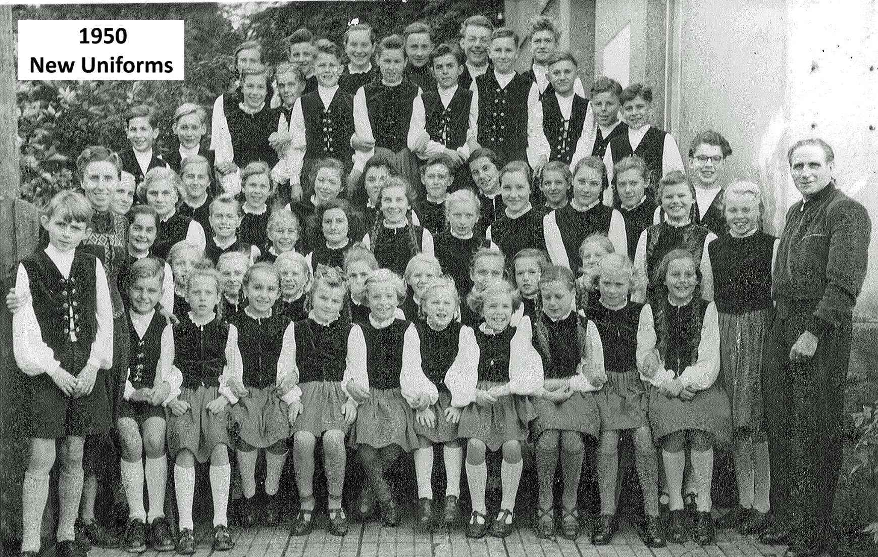 obernkirchen new uniforms 1950