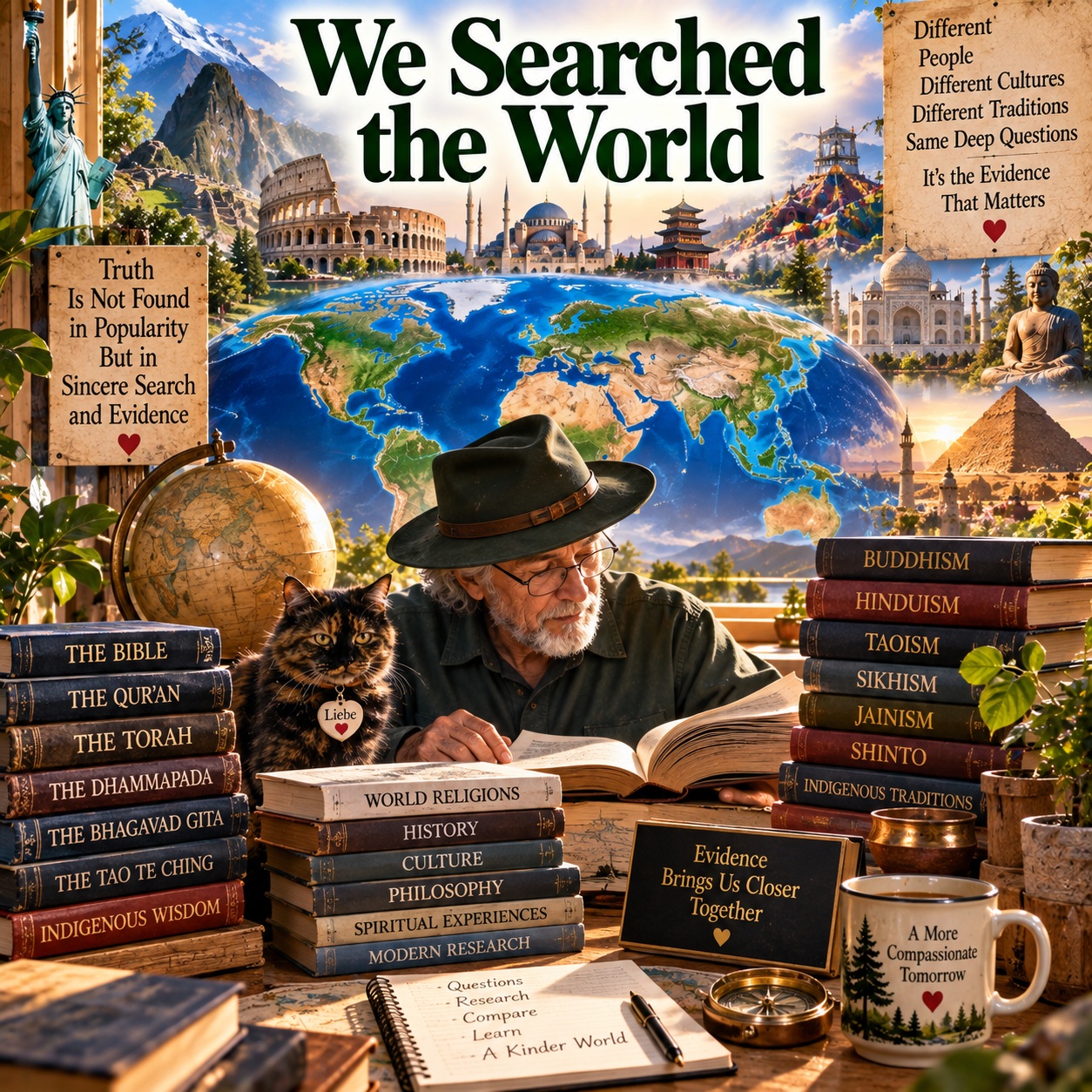 we searched the world