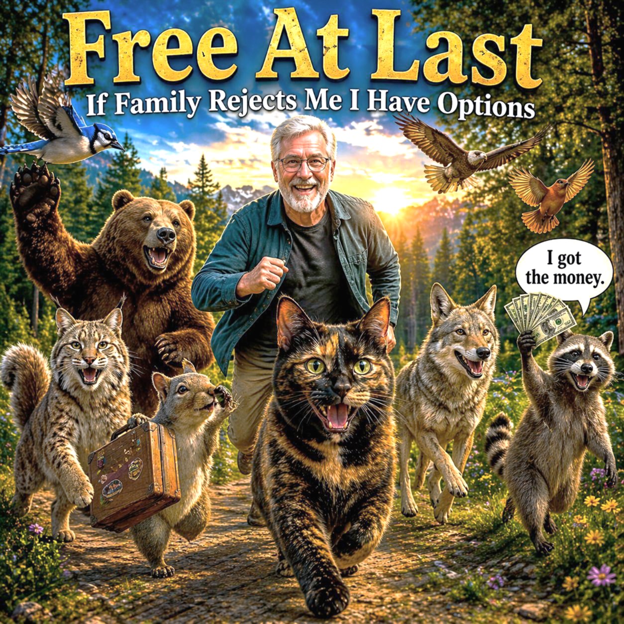 animals
            and me escape
