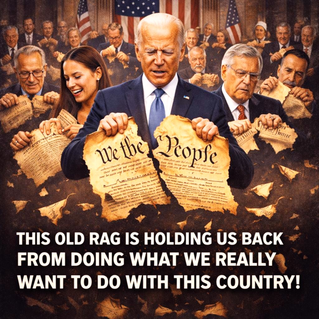 congress tears up constitution