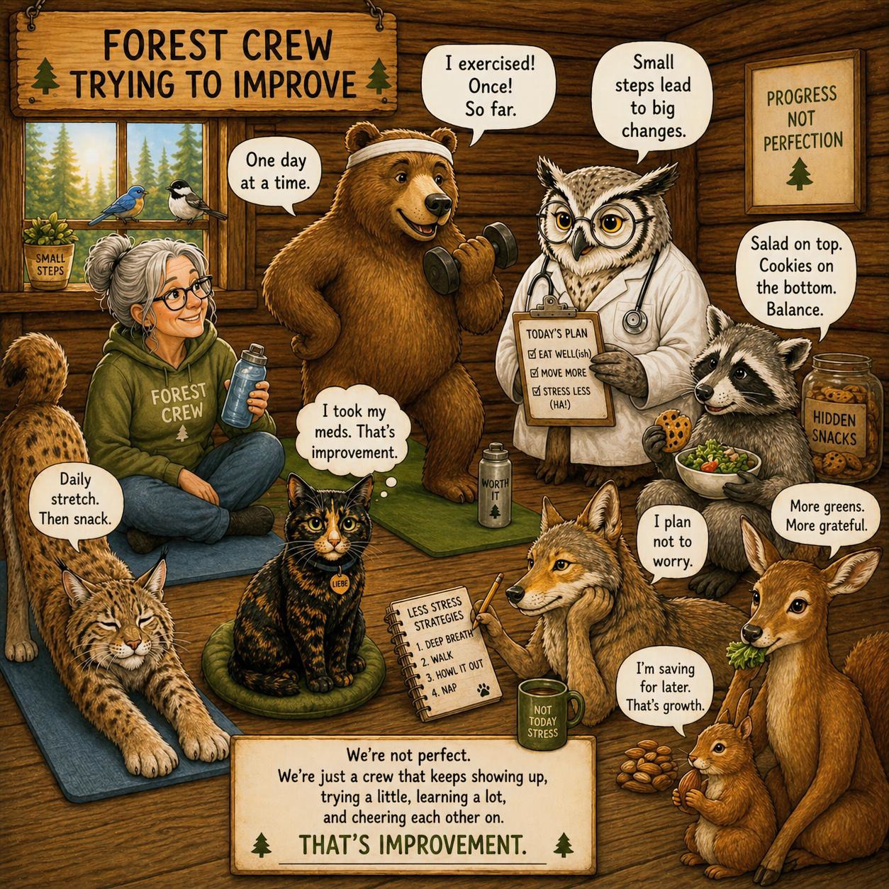 forest crew physical