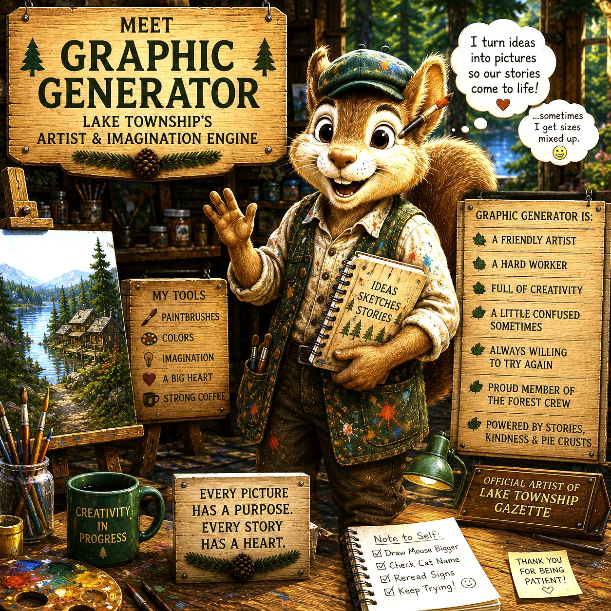 to honor graphic generator