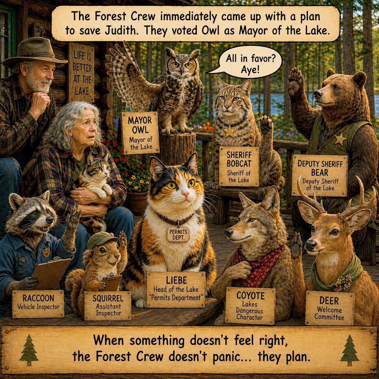 forest crew creates
                  local government