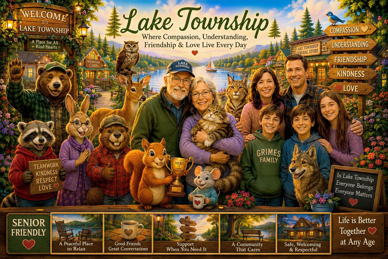 lake
                            township village