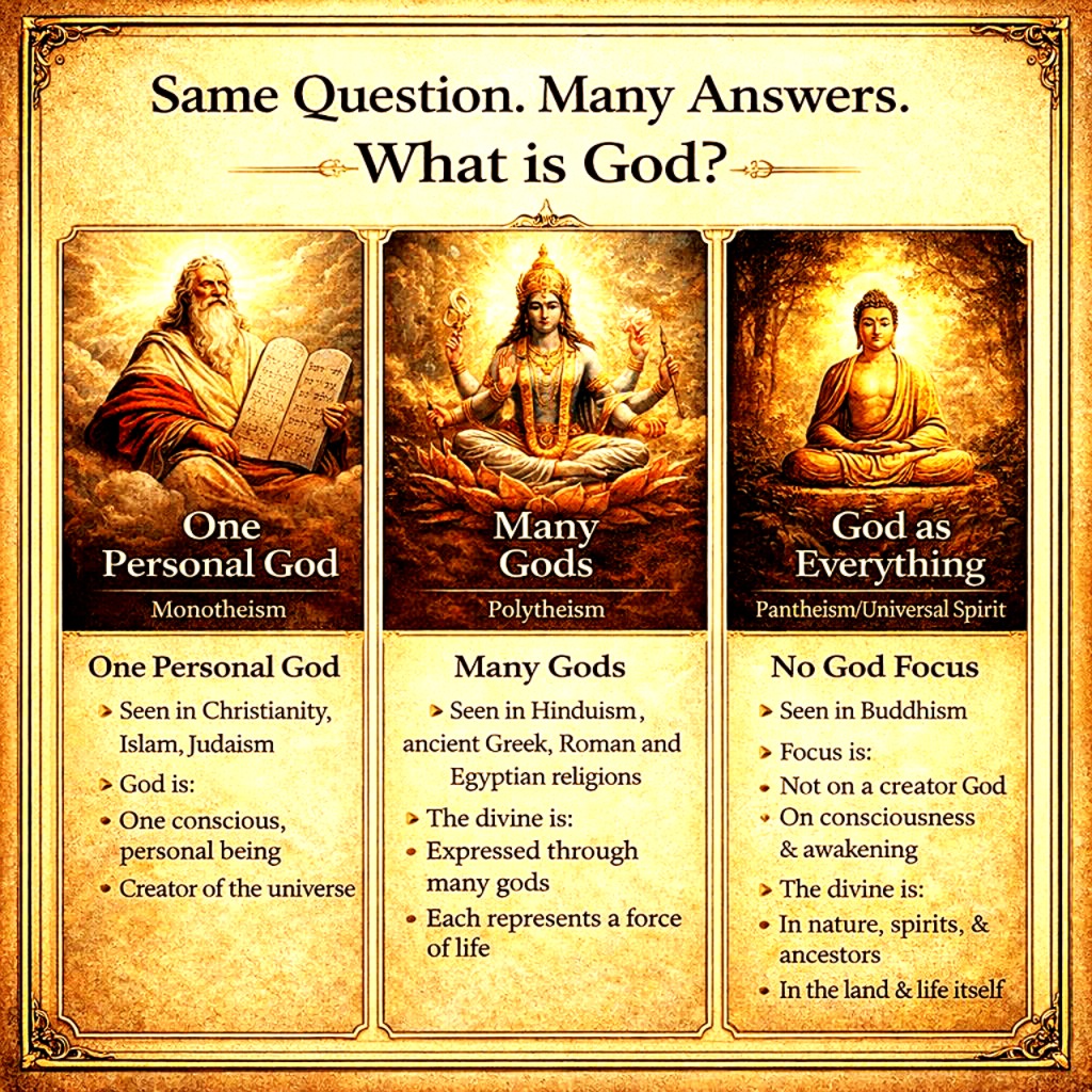 many
                                gods