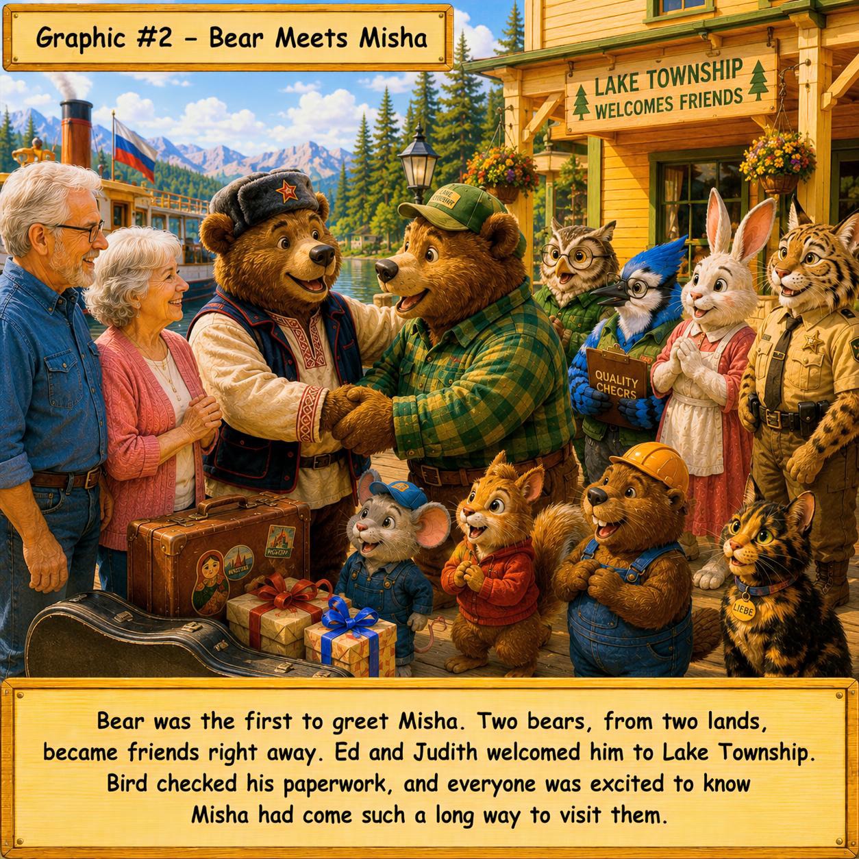 misha the peace bear graphic 2