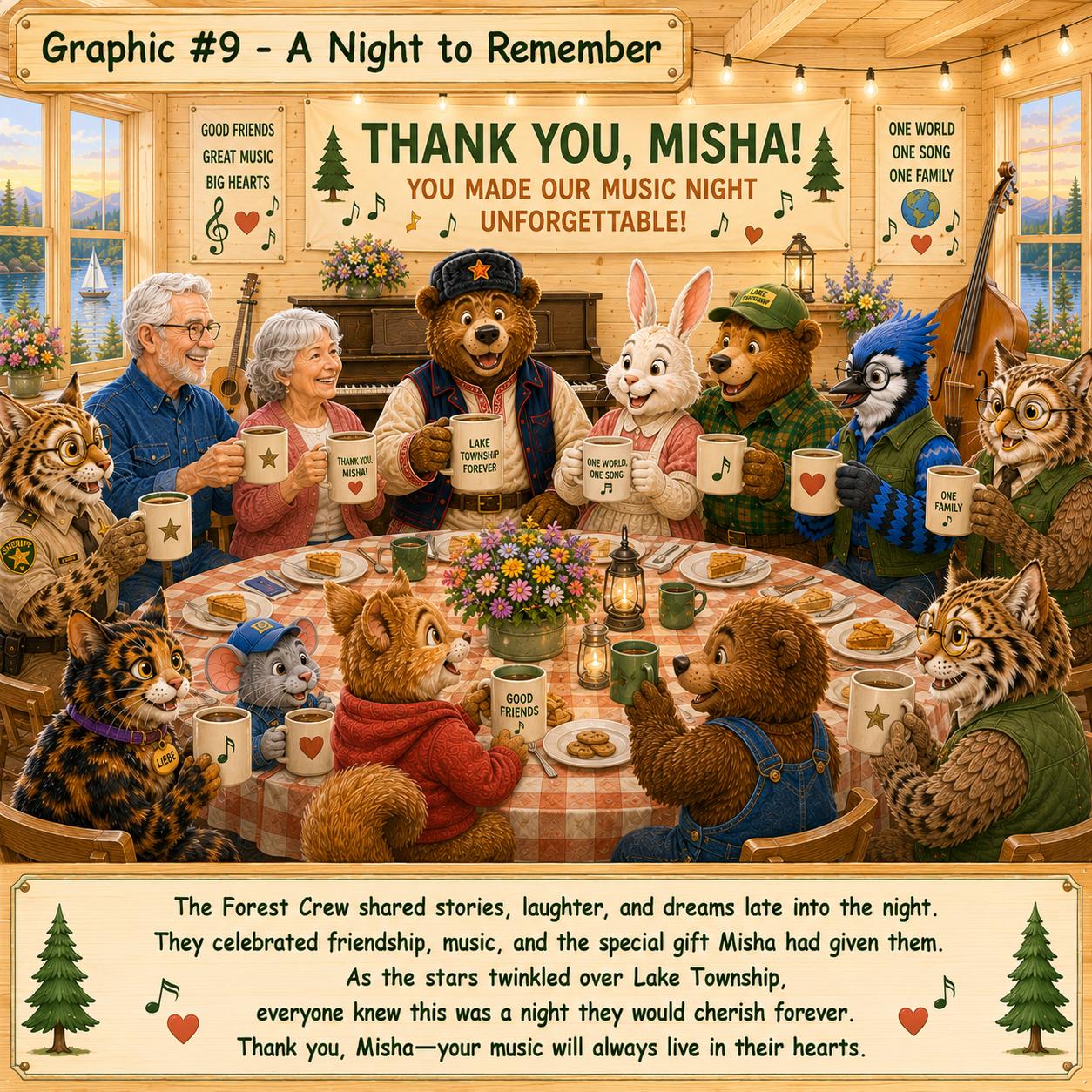 dinner table graphic
