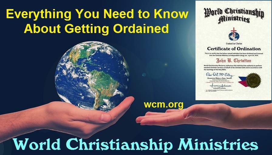 everything about getting ordained