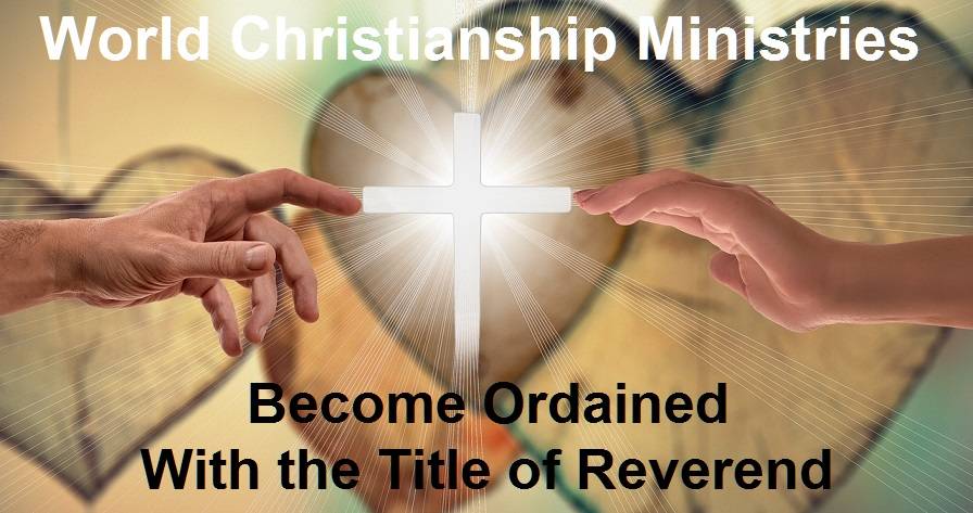 Become Legally Ordained Licensed with the Title of Reverend