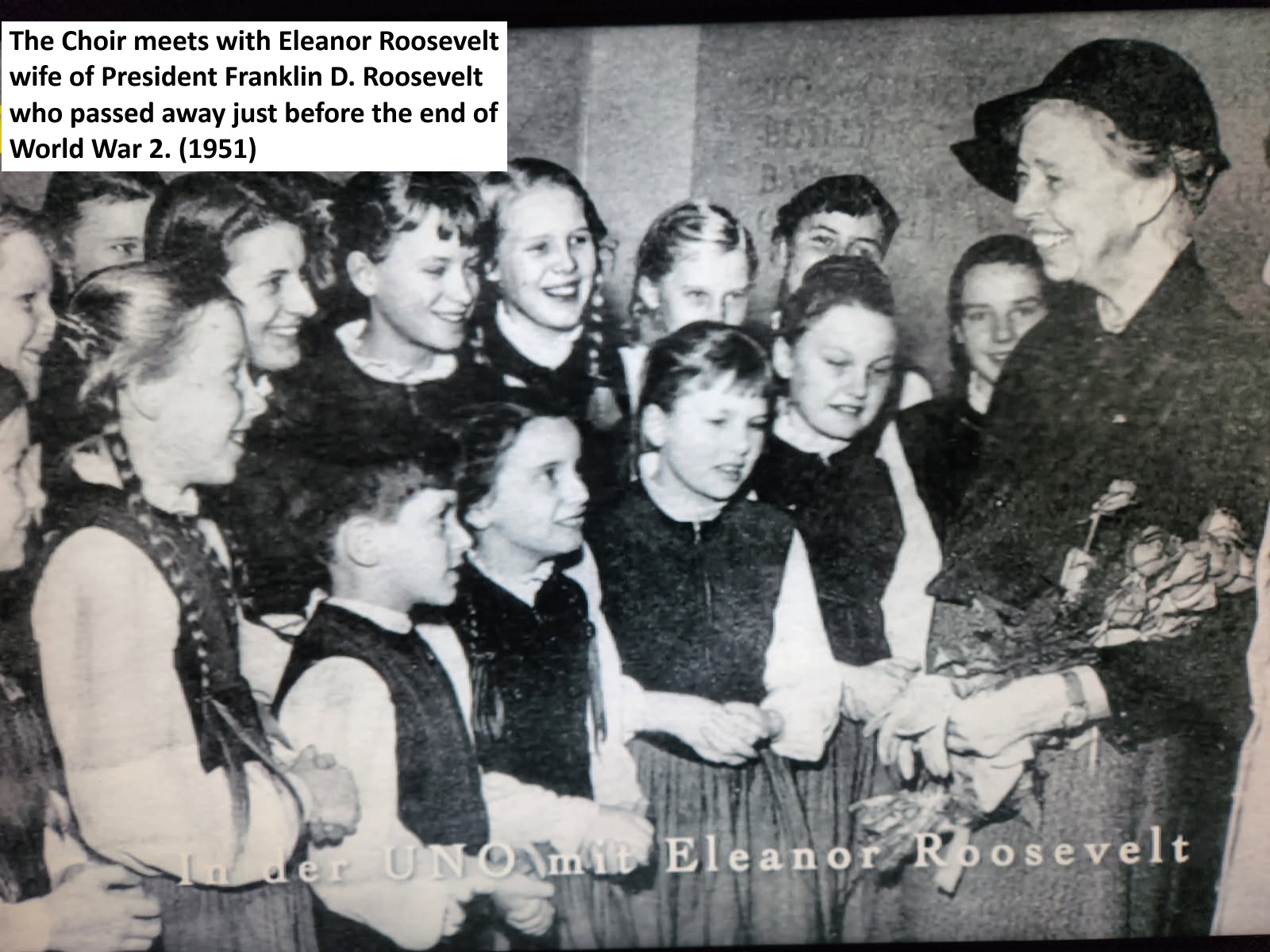 obernkirchen choir meets eleanor roosevelt